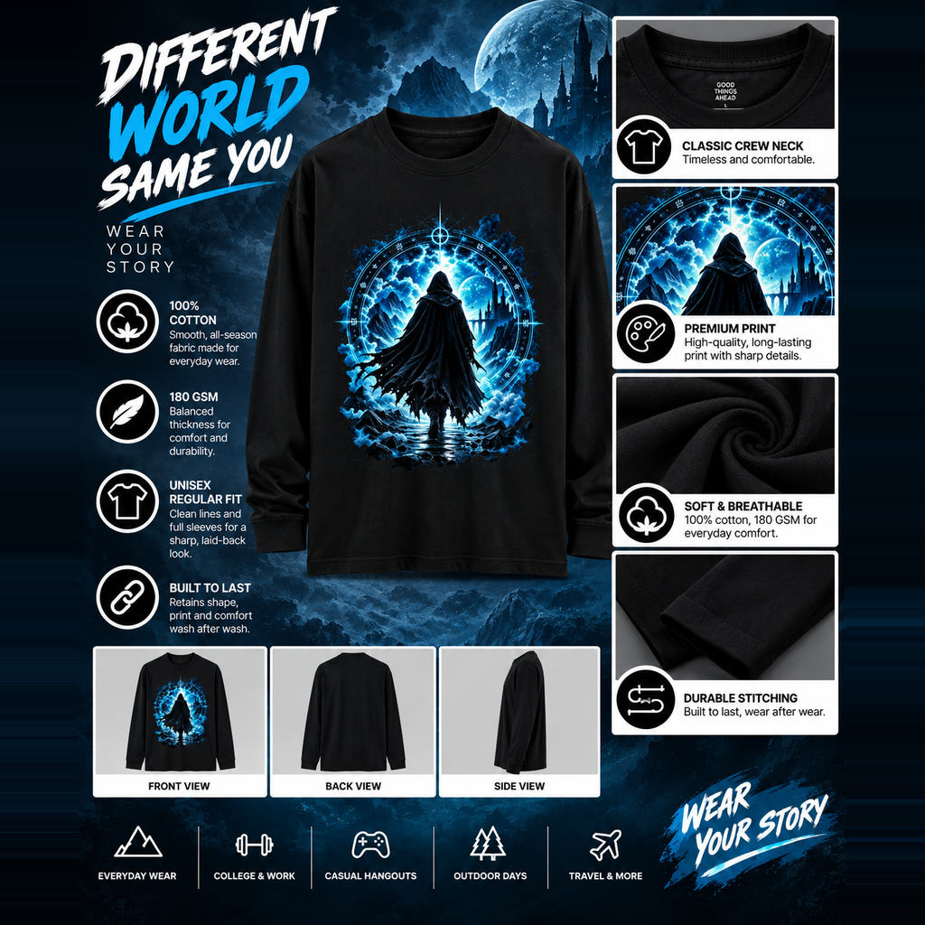 Men's Full Sleeve T-Shirt
