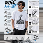 Abstract Ocean Graphic Tee – Unisex Artistic T-Shirt