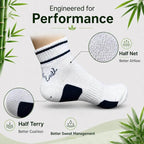 Crown Stag Colour Block Bamboo Ankle Socks for Men – Pack of 3