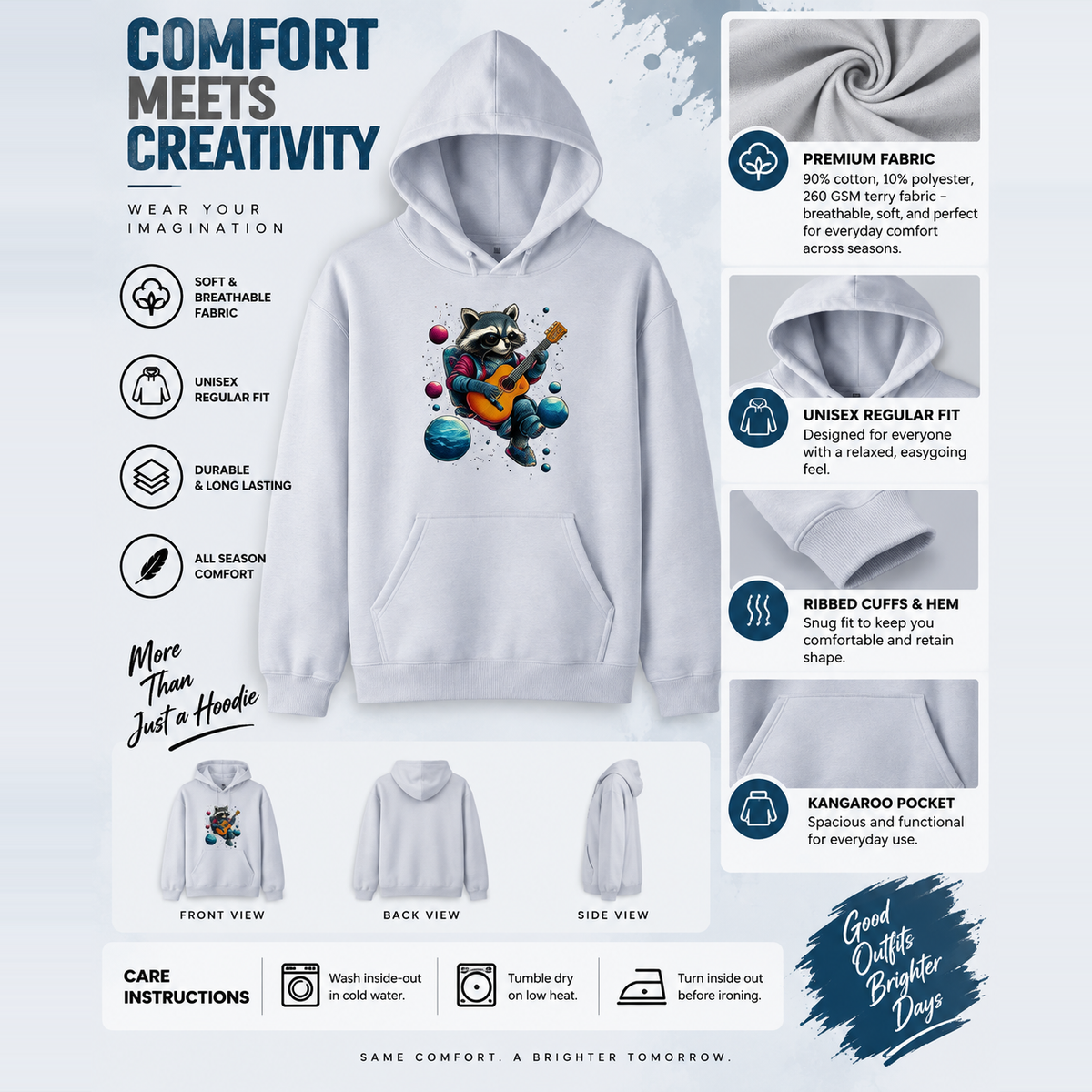 Unisex Pullover Hoodie