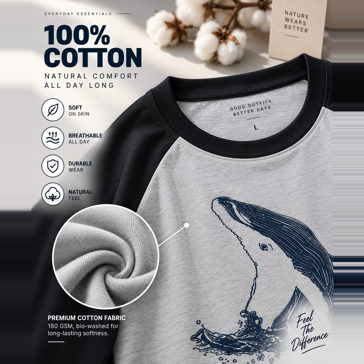 Unisex Raglan T-Shirt